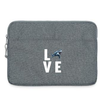 Great White Shark Great White Shark - Laptop bag 15" - heather grey - Front