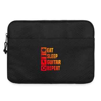 Guitar Game Gift Idea for a Guitar Player - Laptop bag 15" - black - Front