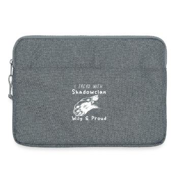shawdowClan Pride-warriors cats lover - Laptop bag 15" - heather grey - Front