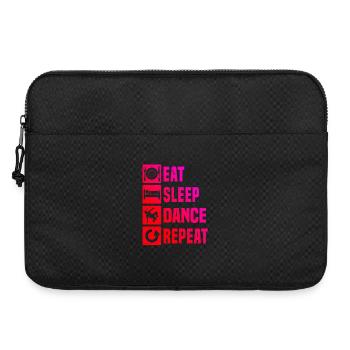 Geschenkidee für einen Hip-Hop-Tänzer mit Breaking - Laptoptasche 15" - Schwarz - Vorne