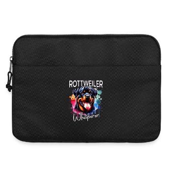 Rottweiler Flüsterer - Laptoptasche 15" - Schwarz - Vorne