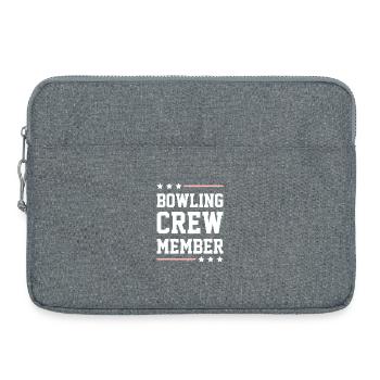Bowling Crew - Laptoptasche 15" - Grau meliert - Vorne