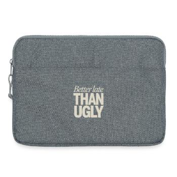 Better Late Than Ugly Make Up Diva Latecomer - Laptop bag 15" - heather grey - Front