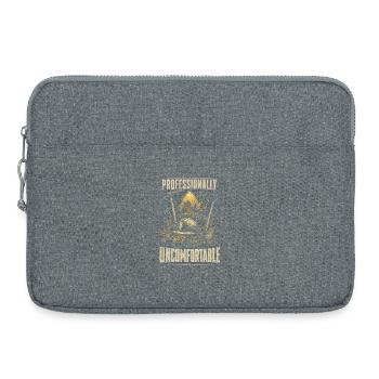 Groupes de pompiers - Sacoche pour ordinateur portable 15 pouces - gris chiné - Devant
