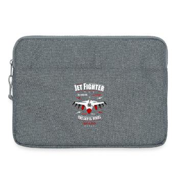 Jet Pilot - Laptoptasche 15" - Grau meliert - Vorne