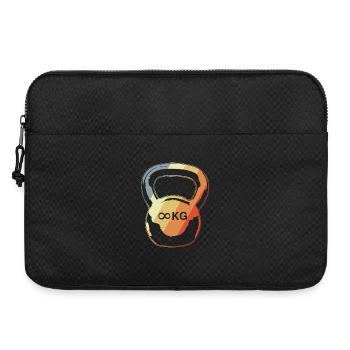 Ball dumbbell - Laptop bag 15" - black - Front