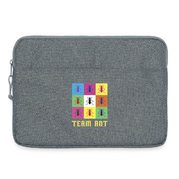 Team Ant - Laptop bag 15" - heather grey - Front
