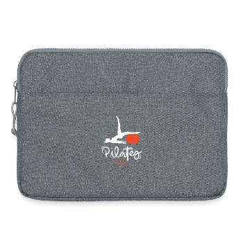 Pilates 5 - Sacoche pour ordinateur portable 15 pouces - gris chiné - Devant