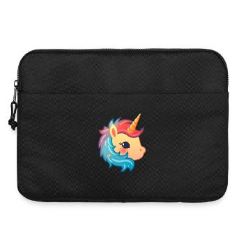 Licorne mignonne | Conception de licorne | Illustration - Sacoche pour ordinateur portable 15 pouces - noir - Devant
