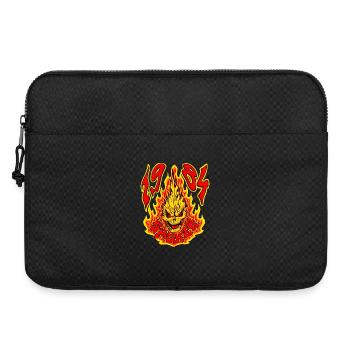 Smoker-Feuermonster, 84' Abschläge - Laptoptasche 15" - Schwarz - Vorne