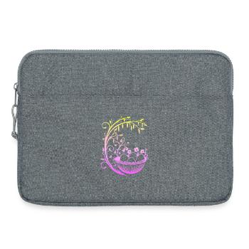 Easter Easter Basket Easter Basket - Laptop bag 15" - heather grey - Front