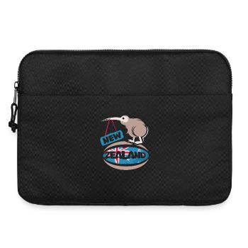 Neuseeland Kiwi rugby comic Cartoon Sport Symbol - Laptoptasche 15" - Schwarz - Vorne