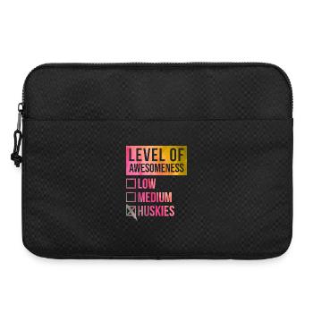 Rauque - Sacoche pour ordinateur portable 15 pouces - noir - Devant