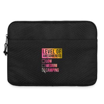 Camping - Sacoche pour ordinateur portable 15 pouces - noir - Devant