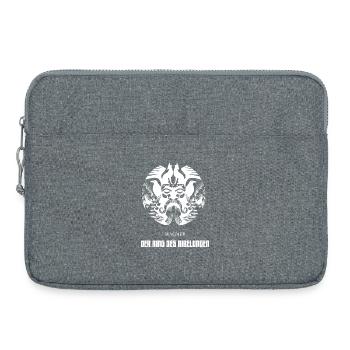 L’Anneau du Nibelung - Sacoche pour ordinateur portable 15 pouces - gris chiné - Devant