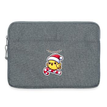 Christmas Canary Tunes - Laptoptasche 15" - Grau meliert - Vorne