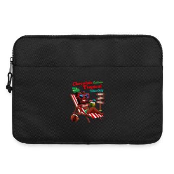 Chocolate Tropical - Laptop bag 15" - black - Front