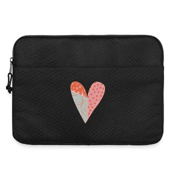 Patchwork Heart No1 - Laptop bag 15" - black - Front
