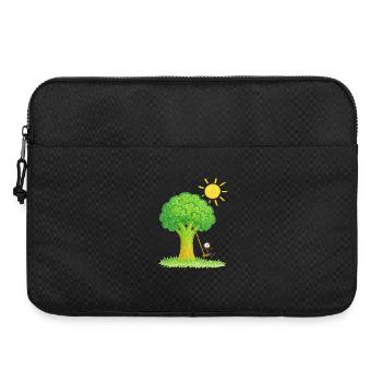 Brokkolibaum Swingin' Tage - Laptoptasche 15" - Schwarz - Vorne