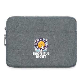 Boo-Tiful Night of the Ghosts - Laptop bag 15" - heather grey - Front