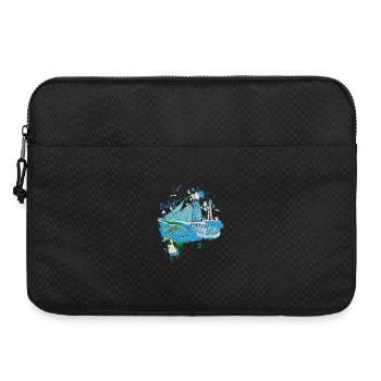Dubai Skyline – Modern superlatives by the sea - Laptop bag 15" - black - Front