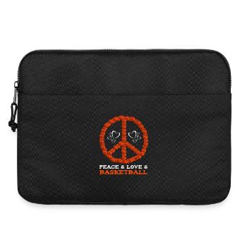 Salle d’amour et de basket-ball - Sacoche pour ordinateur portable 15 pouces - noir - Devant