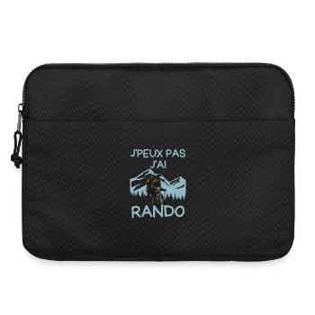 Jpeux Pas J'ai Rando - Sacoche pour ordinateur portable 15 pouces - noir - Devant