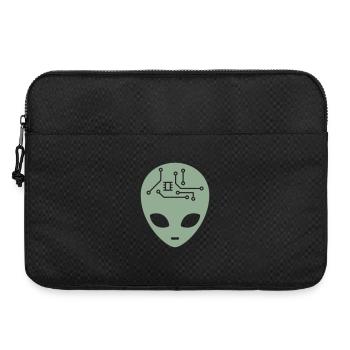 Circuit Alien Head - Laptop bag 15" - black - Front