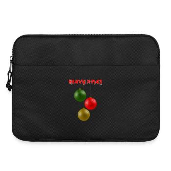 HEAVY X-MAS, traditionell - Laptoptasche 15" - Schwarz - Vorne