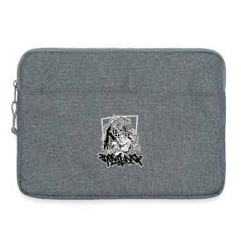 Breakdance B-Boy Streetdance Design Hip Hop Danse - Sacoche pour ordinateur portable 15 pouces - gris chiné - Devant