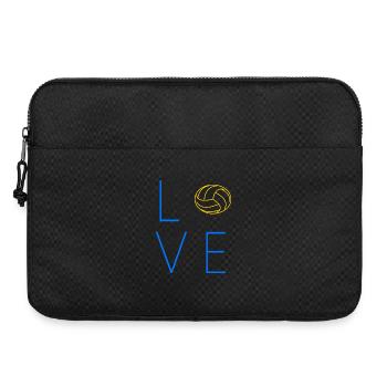 Dicton du volley-ball - Sacoche pour ordinateur portable 15 pouces - noir - Devant