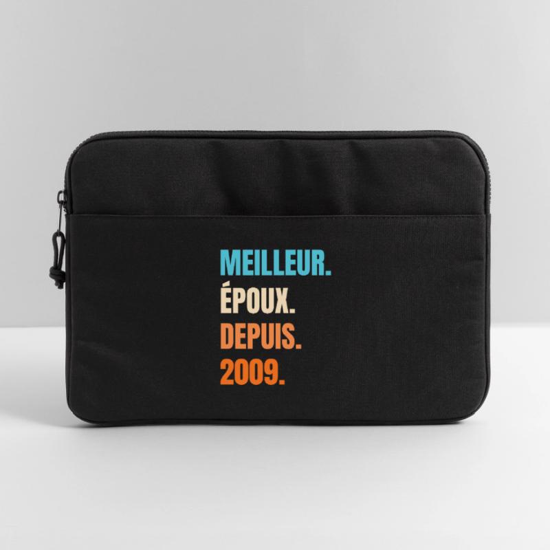 Bester Ehemann seit 2009 Geschenk-Ehemann Laptoptasche 15"