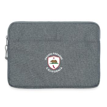 Pazifikes Paradies Kalifornien - Laptoptasche 15" - Grau meliert - Vorne
