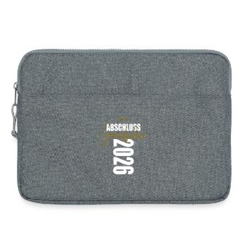 Abschluss_Grundschule_2026 - Sacoche pour ordinateur portable 15 pouces - gris chiné - Devant