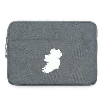 irland_country - Sacoche pour ordinateur portable 15 pouces - gris chiné - Devant