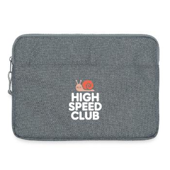 Vis à grande vitesse - Sacoche pour ordinateur portable 15 pouces - gris chiné - Devant
