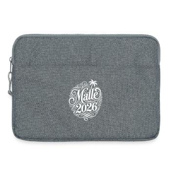 Malle 2026 Palm Tree Holidays Mallorca - Sacoche pour ordinateur portable 15 pouces - gris chiné - Devant