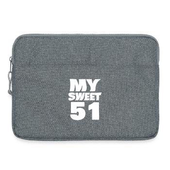 Doux 51 - Sacoche pour ordinateur portable 15 pouces - gris chiné - Devant