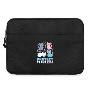 Pride Month LGBTQ – Schütze trans Kinder - Laptoptasche 15" - Schwarz - Vorne