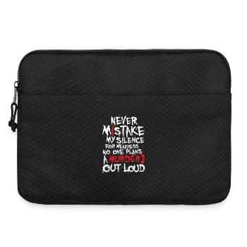 Halloween T Shirt - Laptop bag 15" - black - Front