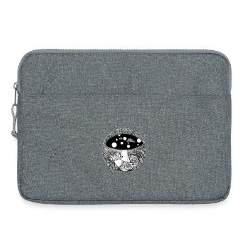Niedlicher Kleiner Fuchs - Laptoptasche 15" - Grau meliert - Vorne