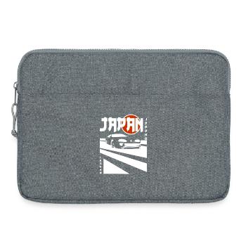 Japan Legend – JDM Auto Power - Laptoptasche 15" - Grau meliert - Vorne