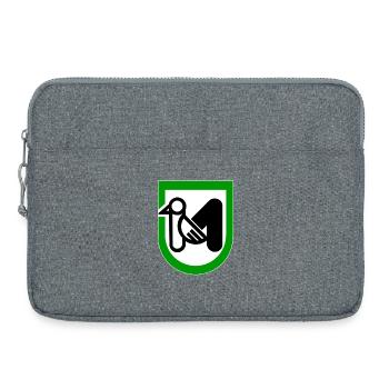 Marche Italie - Sacoche pour ordinateur portable 15 pouces - gris chiné - Devant
