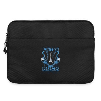 Rock Musiker - Laptoptasche 15" - Schwarz - Vorne