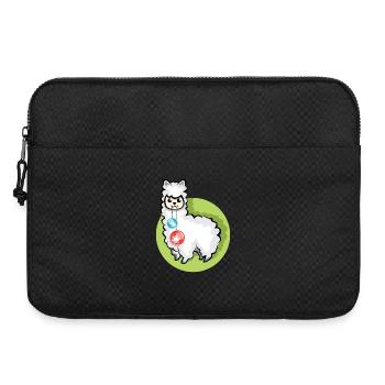 alpaca xmas balls christmas lama symbol Alpaka - Laptoptasche 15" - Schwarz - Vorne