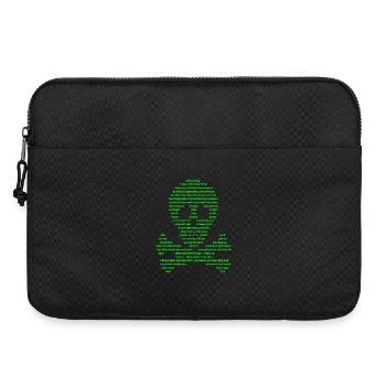 Pas de secours, pas de pitié, de l’humour informatique - Sacoche pour ordinateur portable 15 pouces - noir - Devant