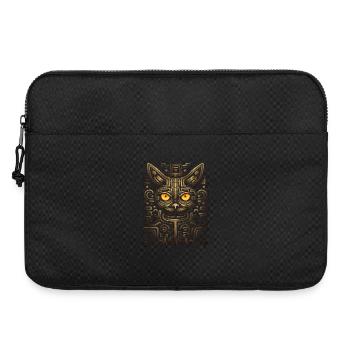 Chat antique - Sacoche pour ordinateur portable 15 pouces - noir - Devant
