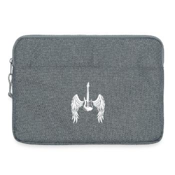 Guitare ailée - Sacoche pour ordinateur portable 15 pouces - gris chiné - Devant
