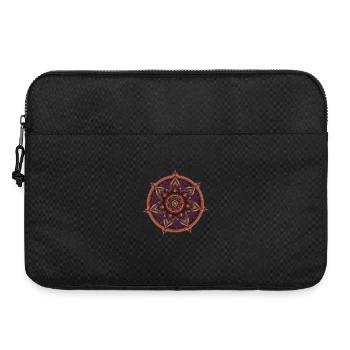 Boussole symbolique – Illustration d’ornement - Sacoche pour ordinateur portable 15 pouces - noir - Devant