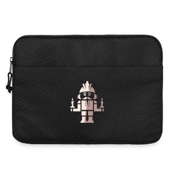 Nussknacker Bergmann Weihnachten Symbol Kerzen - Laptoptasche 15" - Schwarz - Vorne